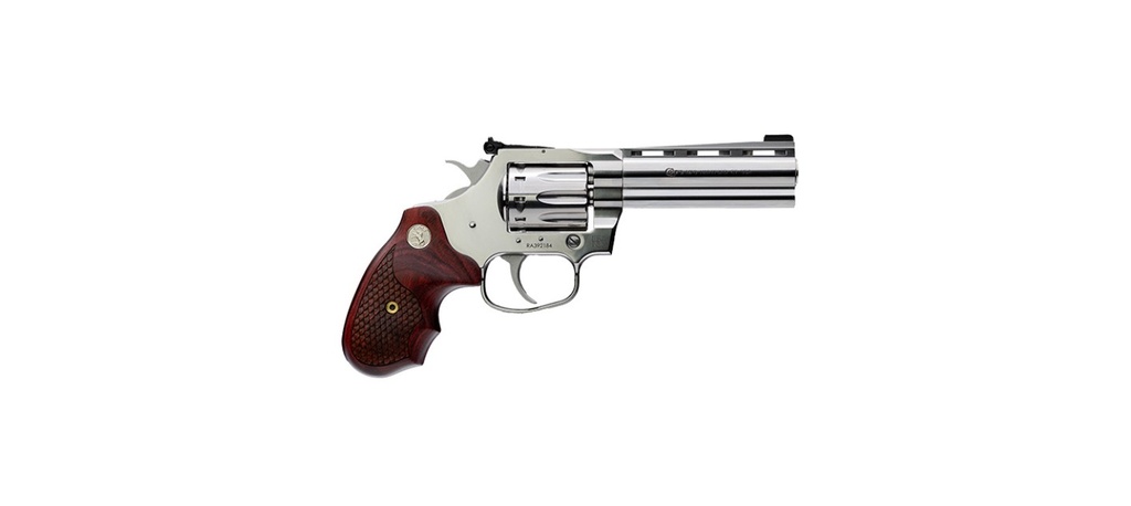 COLT KING COBRA 22LR 4.25" 6RD STAINLESS SNAKE GRIPS (TALO)<