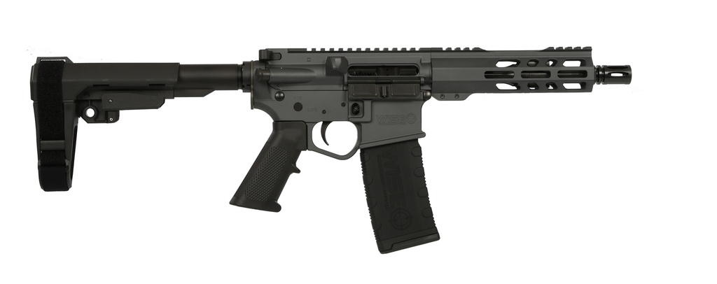 WA-15B 300BLK GRY 7.5" SBA3