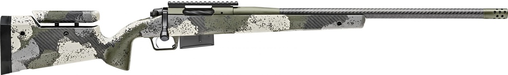 SPRINGFIELD ARMORY BAW92465PRCCFGA 2020 WAYPOINT  6.5 PRC 3+1 24" CF EVERGREEN CAMO HYBRID PROFILE W/ADJ CHEEK COMB & M-LOK STOCK MIL-SPEC GREEN CERAKOTE RIGHT HAND
