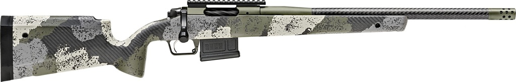 SPRINGFIELD ARMORY BAW9206CMCFG 2020 WAYPOINT  6MM CREEDMOOR 5+1 20" CF EVERGREEN CAMO HYBRID PROFILE W/M-LOK STOCK MIL-SPEC GREEN CERAKOTE RIGHT HAND