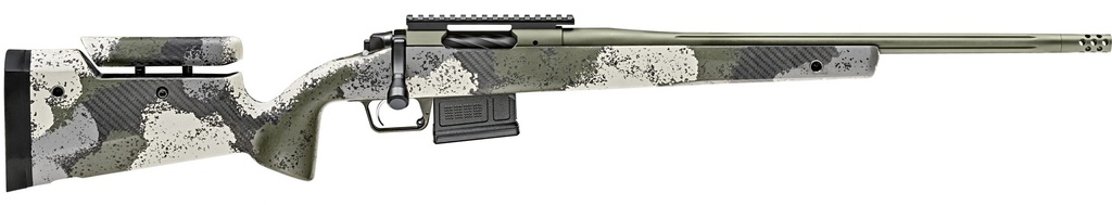 SPRINGFIELD ARMORY BAW9206CMGA 2020 WAYPOINT  6MM CREEDMOOR 5+1 20" EVERGREEN CAMO HYBRID PROFILE W/ADJUSTABLE CHEEK COMB STOCK MIL-SPEC GREEN CERAKOTE RIGHT HAND