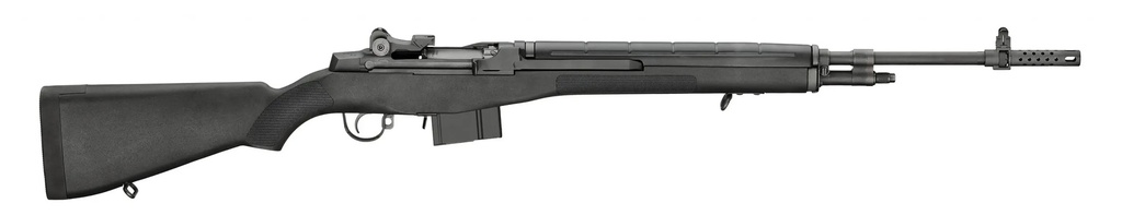SPRINGFIELD ARMORY MA9106CA M1A STANDARD ISSUE *CA COMPLIANT 308 WIN/7.62X51MM 10+1 22" BLACK PARKERIZED CARBON STEEL BARREL, BLACK PARKERIZED STEEL RECEIVER, BLACK SYNTHETIC FIXED STOCK, RIGHT HAND