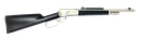 TAYLORS & COMPANY 220097 1892 ALASKAN TAKE-DOWN 44 REM MAG CALIBER WITH 5+1 CAPACITY, 16.50" BARREL, MATTE CHROME METAL FINISH & SOFTTOUCH BLACK SYNTHETIC STOCK RIGHT HAND (FULL SIZE)