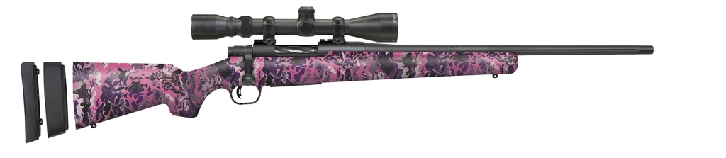 MOSSBERG 28143 PATRIOT SUPER BANTAM 6.5 CREEDMOOR 5+1 20" MATTE BLUED FLUTED BARREL MATTE BLUED STEEL MUDDY GIRL WILD RIGHT HAND