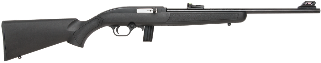 MOSSBERG 37071 702 PLINKSTER BANTAM YOUTH 22 LR 10+1 18" BLUED STEEL BARREL, BLUED 3/8" DOVETAIL RECEIVER, BLACK FIXED SYNTHETIC STOCK, RIGHT HAND