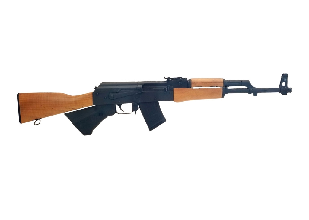 CENTURY ARMS RI3333CCN WASR-10 *CA COMPLIANT 7.62X39MM 10+1 16.25" CHROME-LINED HAMMER FORGED BARREL, HARDWOOD STOCK & FOREND, BLACK POLYMER GRIP W/INTEGRATED SHARK FIN, INCLUDES 1 10RD MAGAZINE