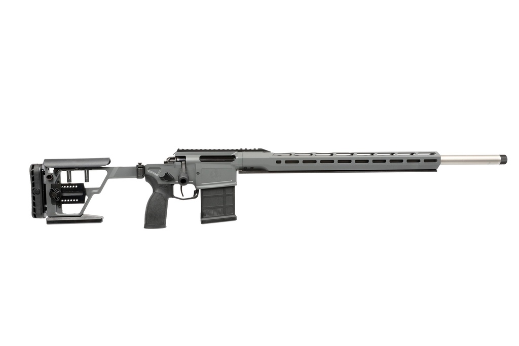 SIG SAUER CROSS6524BPRS CROSS PRS 6.5 CREEDMOOR 10+1 24" THREADED BARREL, CERAKOTE ELITE M-LOK ALUMINUM RECEIVER, ARCA RAIL HANDGUARD, BLACK STEEL FOLDING STOCK, PRS STYLE GRIP