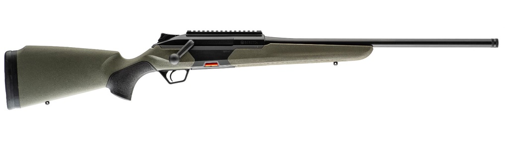 BERETTA USA JBRX1GN315 BRX1  243 WIN 5+1 20" BLACK STEEL THREADED BARREL, BLACK PICATINNY RAIL RECEIVER, NEGATIVE COMB W/ADJ LOP GREEN SYNTHETIC STOCK, AMBIDEXTROUS