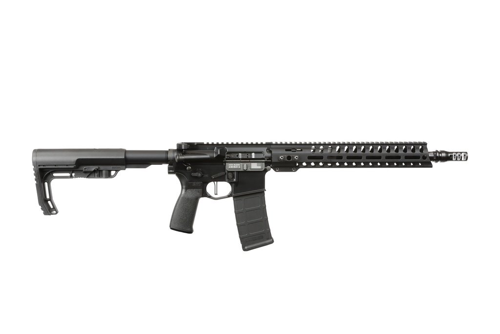 PATRIOT ORDNANCE FACTORY 02048 MINUTEMAN  300 BLACKOUT 30+1 13.75" BLACK NITRIDE BARREL/ BLACK ALUMINUM RECEIVER PICATINNY RAIL