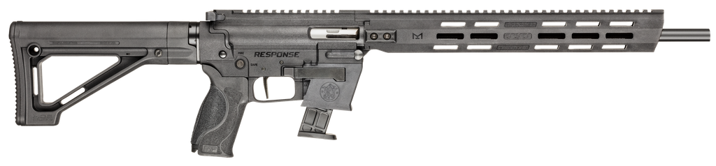 SMITH & WESSON 13977 RESPONSE *NJ COMPLIANT 9MM LUGER 10+1 16.50" BLACK OXIDE POLYMER RECEIVER M-LOK HANDGUARD BLACK POLYMER GRIP OPTIC-READY