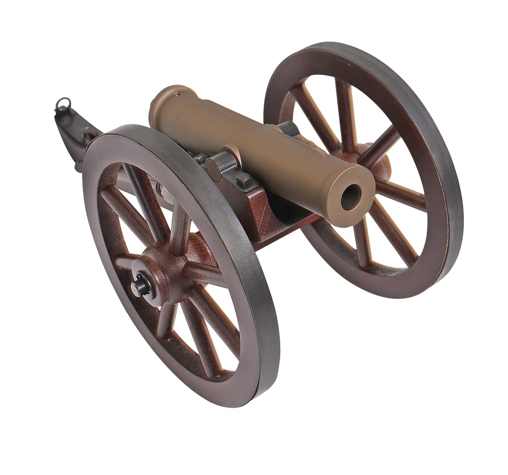 TRADITIONS CN8061 MOUNTAIN HOWITZER MINI CANNON 50 CAL 6.75" BURNT BRONZE BARREL BREECH ACTION