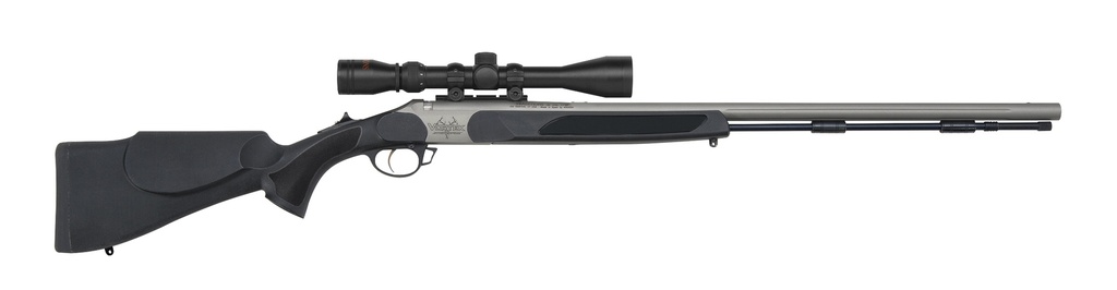TRADITIONS R556110460 VORTEK STRIKERFIRE  50 CAL 209 PRIMER 28" STAINLESS CERAKOTE BLACK SYNTHETIC STOCK 3-9X40 SCOPE