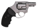 CHARTER ARMS 74429 BOOMER  LARGE 44 SPECIAL, 5 SHOT 2" MATTE STAINLESS STEEL PORTED/TAPERED BARREL, MATTE STAINLESS CYLINDER & FRAME W/BLACK FINGER GROOVED RUBBER GRIP