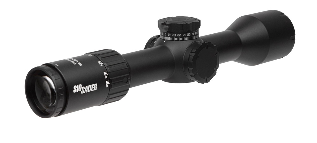 SIG SOW63116    WHISKEY6 3-18X44 30MM FFP MRAD BLK