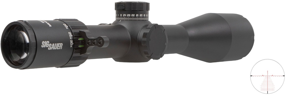 SIG SAUER ELECTRO-OPTICS SOTD65112 TANGO-DMR  BLACK 5-30X56MM, 34MM TUBE ILLUMINATED MRAD DEV-L 2.0 RETICLE