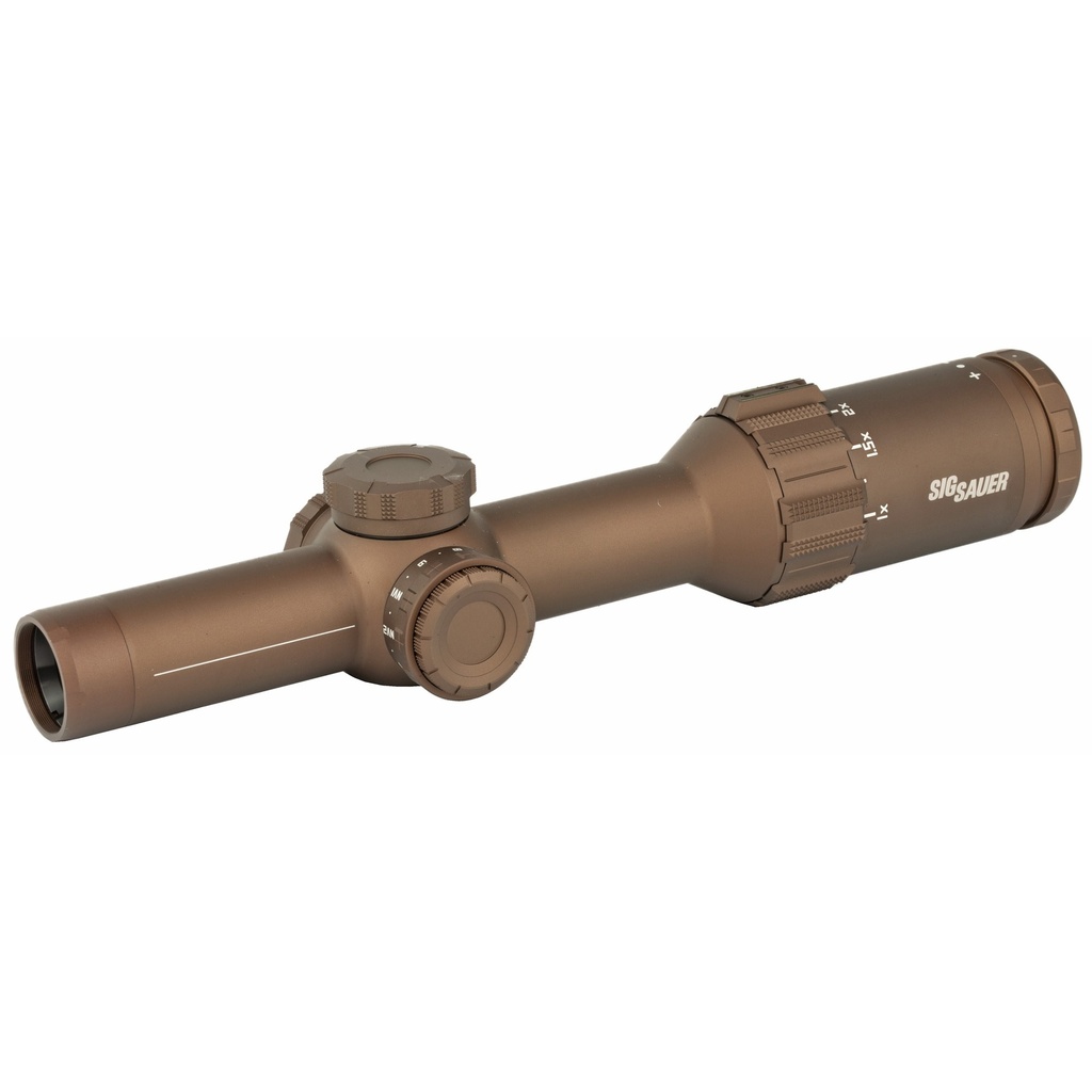SIG SAUER ELECTRO-OPTICS SOT61239 TANGO6T  FLAT DARK EARTH 1-6X24MM 30MM TUBE ILLUMINATED DWLR6 RETICLE
