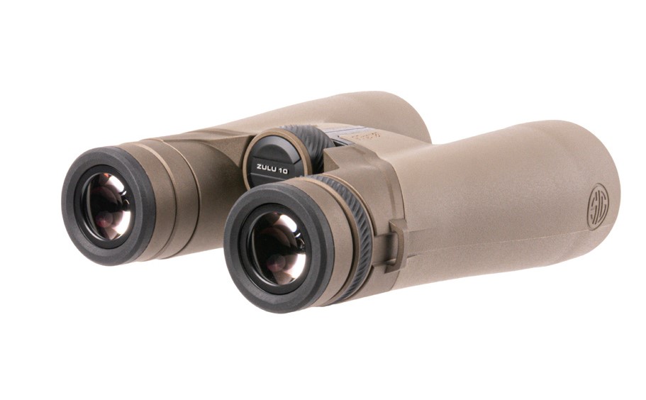 SIG SAUER ELECTRO-OPTICS SOZ10003 ZULU10 HDX 12X50MM HDX ABBE-KOENIG PRISM, COYOTE ALUMINUM W/RUBBER ARMOR