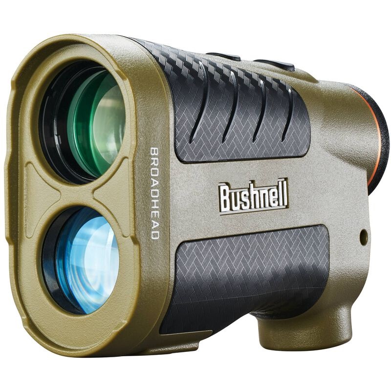 BUSHNELL LA1500AD BROADHEAD LASER 6X25MM 1500 YDS MAX DISTANCE, GREEN ALUMINUM