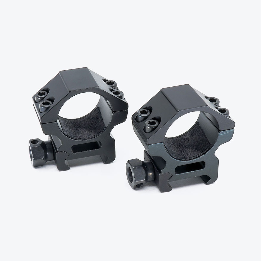 RITON OPTICS X1L SCOPE RINGS  MATTE BLACK 1" LOW