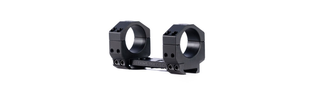 SEEKINS PRECISION 0010650122-F PRECISION MOUNT  BLACK 7075 ALUMINUM 35MM TUBE