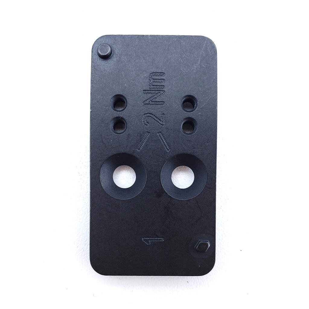 HK 50254261 VP9 MOUNTING PLATE  BLACK STEEL FITS H&K VP9 OPTICS READY