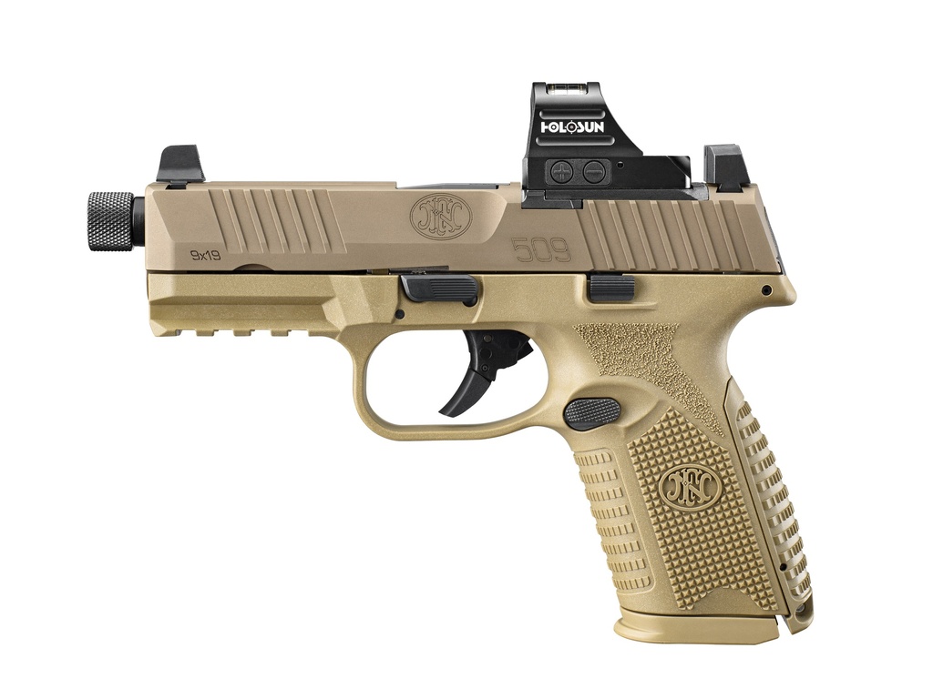 FN 66101938    509M T NMS HOL NS 9MM  15/24R FDE