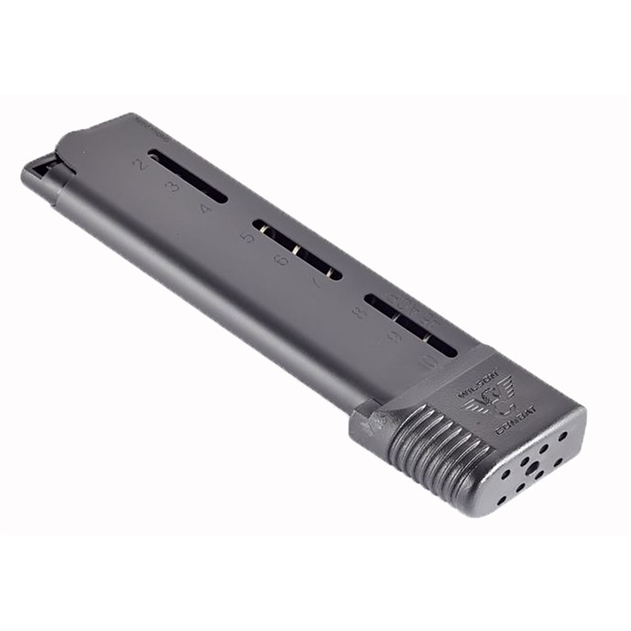 WILSON COMBAT 50045FS10B   10RD 45 ACP FITS WILSON COMBAT 1911 ELITE TACTICAL BLACK