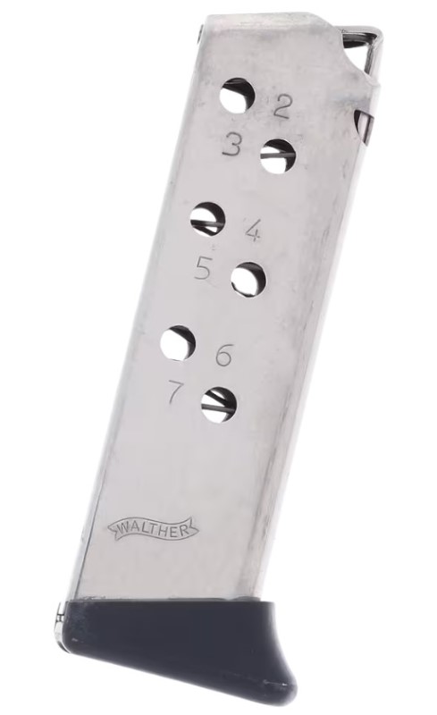 MAG PPK 32ACP 7RD NICKEL FR