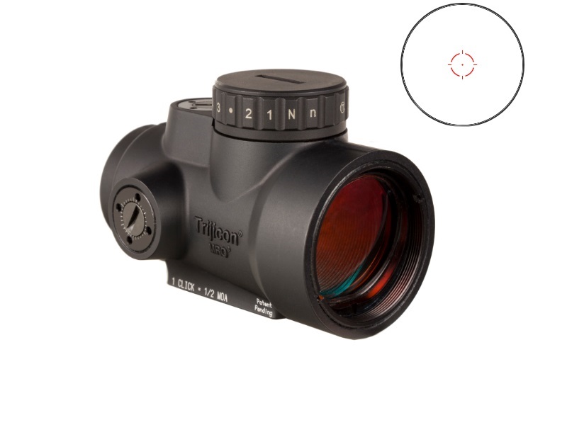 TRIJICON 2200050 MRO HD MATTE BLACK 1 X 25 MM 2 MOA RED DOT/68 MOA CIRCLE MULTI RETICLE MOUNT NOT INCLUDED