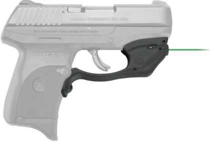 CRIMSON TRACE 0178401 LASERGUARD  BLACK GREEN LASER RUGER EC9S/LC9/LC9S/LC380