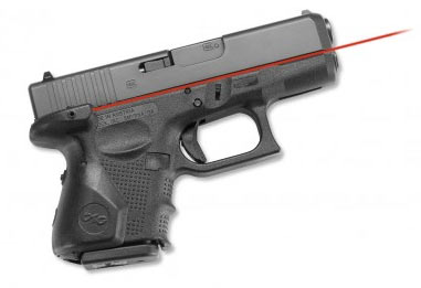 CRIMSON TRACE 0132501 LASERGRIPS  COMPATIBLE W/ GLOCK GEN4 25/27/33, RED LASER BLACK POLYMER