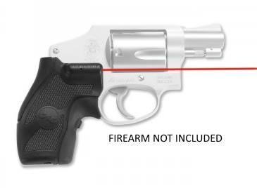 CRIMSON TRACE 011680 LASERGRIPS  FITS S&W J FRAME ROUND BUTT, RED LASER BLACK POLYMER