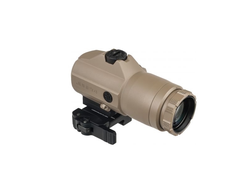 SIG SAUER ELECTRO-OPTICS SOJ41002 JULIET4 MAGNIFIER FLAT DARK EARTH 4X 24MM