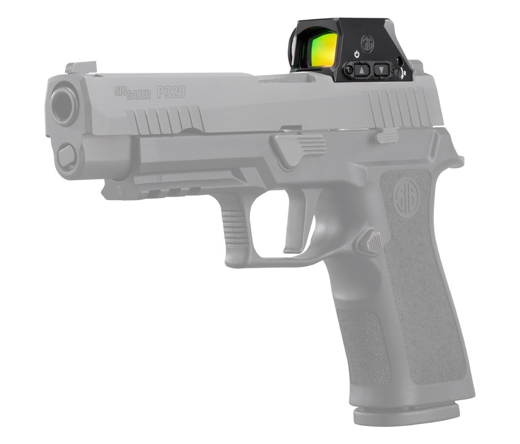 SIG SAUER ELECTRO-OPTICS SORX1500 ROMEO-X SIG-LOC PRO BLACK CERAKOTE 1X 2 MOA RED CIRCLE/DOT RETICLE