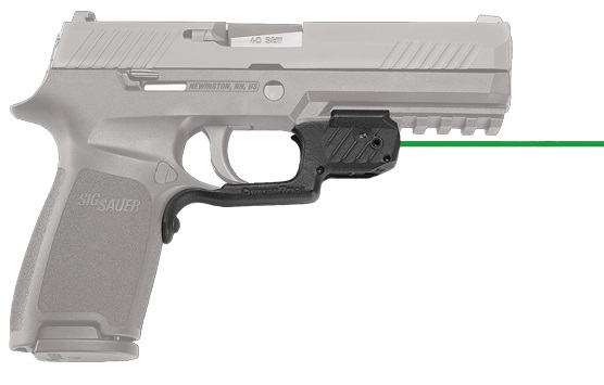 CRIMSON TRACE 0177801 LASERGUARD  FITS SIG P320 (EXCEPT SUBCOMPACT)/M17/M18, GREEN LASER BLACK POLYMER