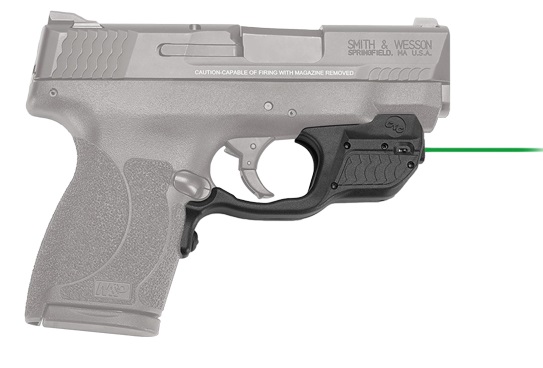 CRIMSON TRACE 0155801 LASERGUARD  S&W M&P SHIELD 45 ACP, GREEN LASER BLACK POLYMER
