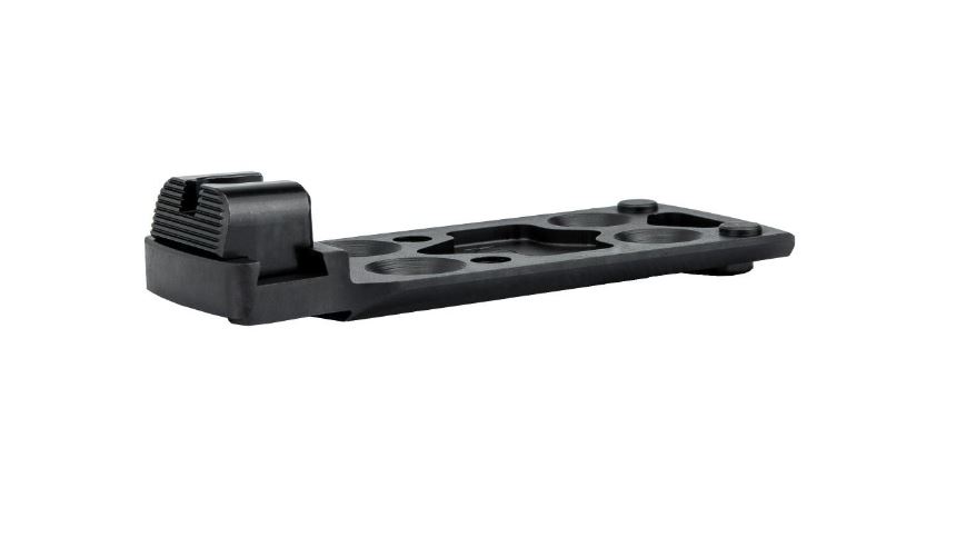 KIMBER MFG.,INC 4200422 KDS9C DOVETAIL REAR SIGHT OPTIC PLATES KIT  BLACK/BLANK REAR SIGHT