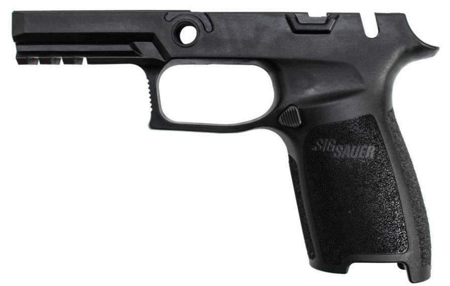 SIG SAUER 8900030 P320 GRIP MODULE CARRY (LARGE GRIP MODULE) 9MM LUGER/40 S&W/357 SIG, BLACK POLYMER, FITS P320 (MANUAL SAFETY)