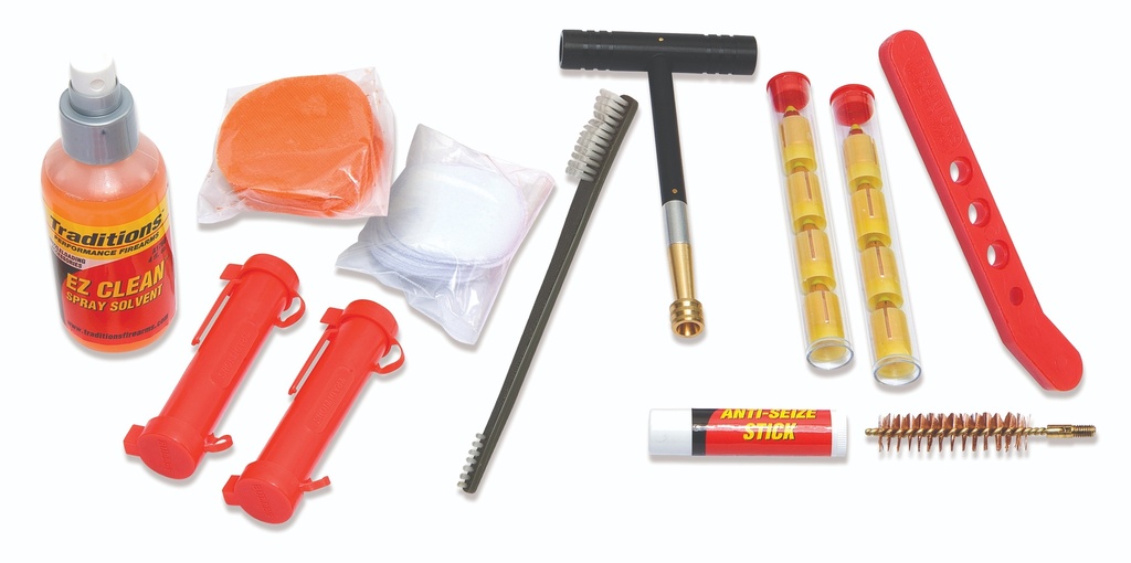 TRADITIONS A5103 LOAD IT/SHOOT IT/CLEAN IT KIT 209 PRIMERS MUZZLELOADER