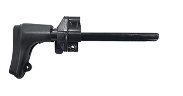 HK 227901 THREE POSITION BUTTSTOCK BLACK RUBBER/STEEL/POLYMER FITS HK SP5 PISTOL/RIFLE