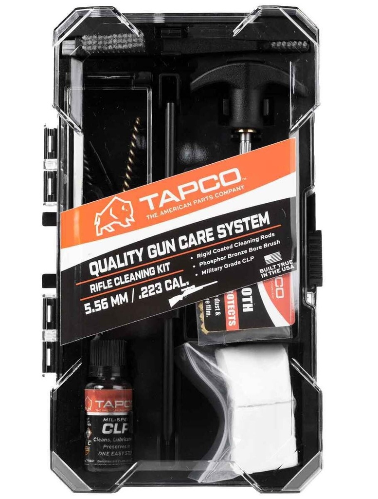 TAPCO TAP22081  RIFLE CLEANING KIT 5.56/223 BLACK