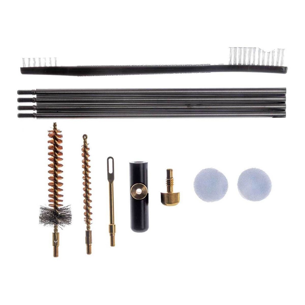 TAPCO TAP22011 AR FIELD GUN CLEANING KIT 223 CAL/5.56MM 12 BLACK