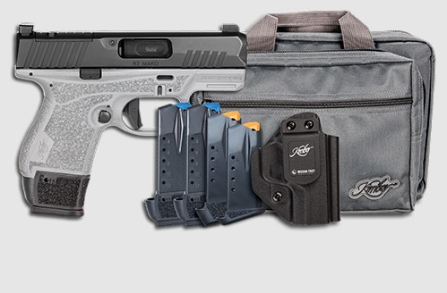 KIMBER MFG.,INC 3800023 R7 MAKO OR BUNDLE 9MM 10+1 3.37" FNC STAINLESS STEEL SLIDE MOLDED STIPPLING GRAY