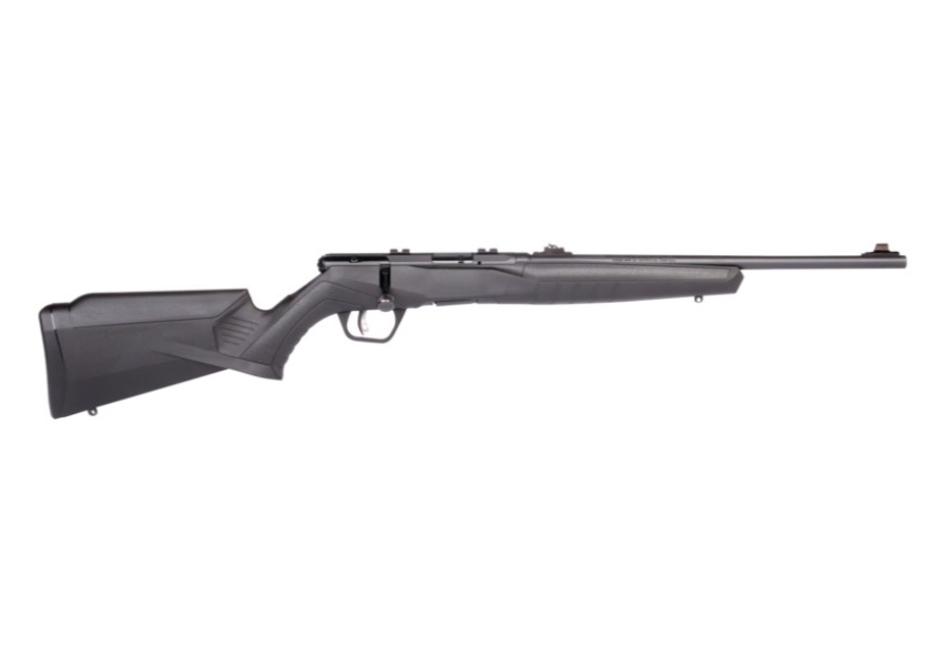 SAVAGE ARMS 70514 B SERIES F COMPACT 22 WMR 10+1 18" MATTE BLUED BUTTON RIFLED BARREL, MATTE BLUED DRILLED & TAPPED CARBON STEEL RECEIVER, MATTE BLACK FIXED SYNTHETIC STOCK, RIGHT HAND