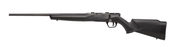 SAVAGE ARMS 70540 B SERIES F FULL SIZE 22 WMR 10+1 21" MATTE BLACK BUTTON RIFLED BARREL, MATTE BLACK DRILLED & TAPPED CARBON STEEL RECEIVER, MATTE BLACK FIXED SYNTHETIC STOCK, LEFT HAND
