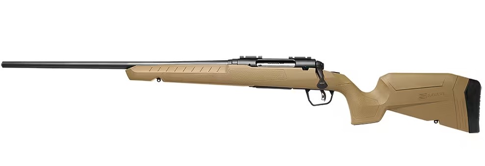 SAVAGE ARMS 32088 AXIS 2  350 LEGEND 4+1 18" MATTE BLACK SPORTER BARREL, MATTE BLACK DRILLED & TAPPED STEEL RECEIVER, FIXED FLAT DARK EARTH SYNTHETIC STOCK, LEFT HAND