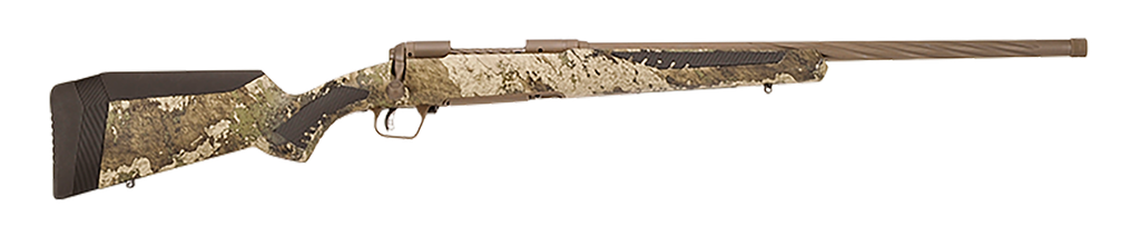 SAVAGE ARMS 57418 110 HIGH COUNTRY 7MM REM MAG 3+1 24", MIDNIGHT BRONZE CERAKOTE, TRUETIMBER STRATA FIXED ACCUSTOCK WITH ACCUFIT