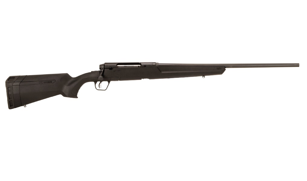 SAVAGE ARMS 57368 AXIS II  FULL SIZE 6.5 CREEDMOOR 4+1 22" MATTE BLACK SPORTER BARREL, MATTE BLACK CARBON STEEL RECEIVER DRILLED & TAPPED, MATTE BLACK FIXED SYNTHETIC STOCK, RIGHT HAND