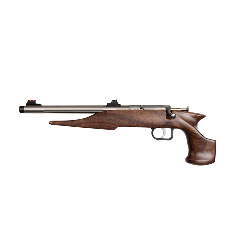 CHIPMUNK 40101 HUNTER  YOUTH FRAME 22 S/L/LR SINGLE SHOT 9" THREADED STAINLESS STEEL BARREL, WALNUT FRAME, EZ LOADER