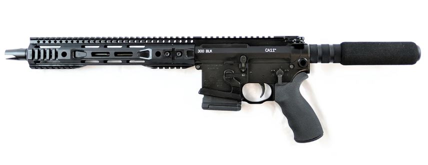 FRANKLIN ARMORY 0030021BLK CA11 *CA COMPLIANT 300 BLACKOUT 11.50" 10+1 BLACK REC BLACK ERGO AMBI SUREGRIP BUFFER TUBE